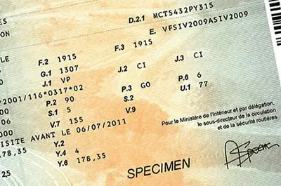 Carte grise